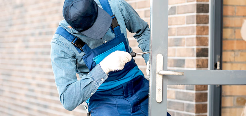 Pivot Storefront Door Locks Installation in Pedley, California
