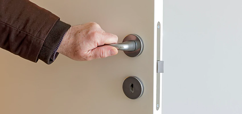 Restroom Locks Privacy Bolt Installation in Pedley, California